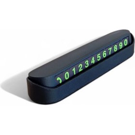 Resim MeerKate Fosforlu Araç Içi Numaratör, Numara Göstergesi, Açılır Kapanır Numara Göstergesi, MEER1020 