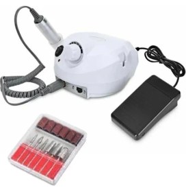 Resim 65 Watt Profesyonel Ev Tipi Pratik Manikür Pedikür Tırnak Bakım Seti ( Lisinya ) 