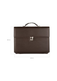 Resim Organizer Ajanda Tarihsiz Düz 28x34.5 CM - Kahve Kahverengi 