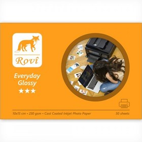 Resim Rovi Everyday Parlak Fotoğraf Kağıdı 230gsm 50yp 10x15 