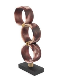 Resim Ringga Resin Obje 3lü 19x39cm 