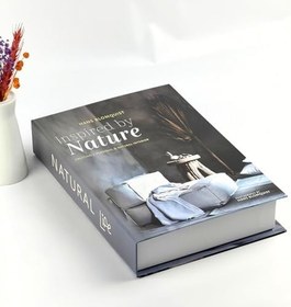 Resim Bak Gel Al Kitap Görünümlü Dekoratif Kutu, Iskandinav Tarzı Kitap Şeklinde Saklama Kutusu, Ev Dekorasyonu, Modern Ev Dekorasyon Natura Life 