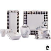 Resim Korkmaz Link Collection 28 Parça Kare Kahvaltı 