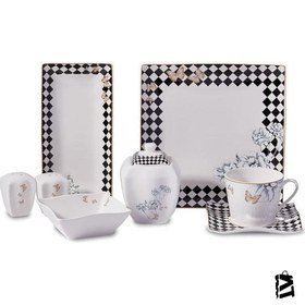 Resim Korkmaz Link Collection 28 Parça Kare Kahvaltı 