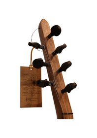 Resim Telli Çalgı Yapım Kısa Sap Sade Model Yaprak 44 Tekne Ceviz Bağlama 