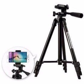 Resim 3120 Profesyonel Tripod 3120 102CM TF-3120 Telefon Kamera 