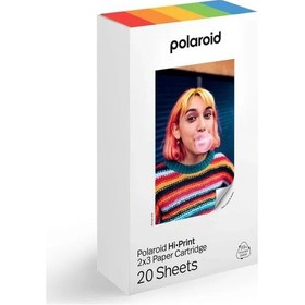 Resim Polaroid Hi-print - Bluetooth Fotoğraf Yazıcısı Ve Kağıt İkili Paketi Beyaz Siyah 