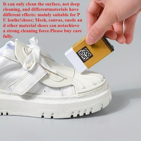 Resim 1 adet ayakkabı temizleme silgisi, Sneaker Temizleme Silgisi, Ayakkabı ve Botlar için Temizleme Silgisi, Ayakkabıları Parlatma 