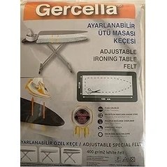 Resim Gercella Ayarlanabilir Ütü Masası Kılıfı Örtüsü Bezi Keçesi (Ütü Masasi& Aksesuarlari, Ev Gereçleri̇ 