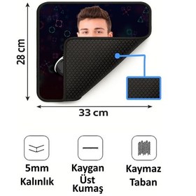 Resim Kişiye Özel Winner Game Tasarımlı 33x28 Cm Mousepad Kaymaz Taban Rahat Konforlu Mouse Pad 