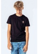 Resim Naruto And Ramen Baskılı Unisex Çocuk Siyah T-Shirt 