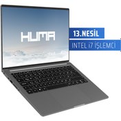 Resim Huma H4 V4.2.4 Silver Intel Core i7 1360P 14" 16 GB RAM 1 TB SSD QHD 90 Hz FreeDOS Notebook Monster