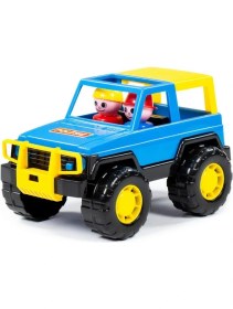 Resim Polesie Oyuncak Voyaj Jeep 36636, Çocuklar Için Oyuncak Jeep Filede 