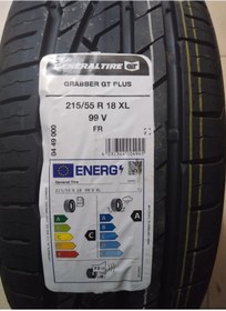 Resim GENERAL 215/55R18 XL 99V FR GRABBER GT PLUS GENERAL 4X4 SUV LASTİĞİ 2024 ÜRETİM 