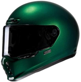 Resim HJC V10 KASK KOYU YEŞİL 