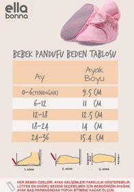 Resim Ella Bonna k Bebek Patiği- Pembe 
