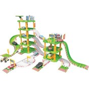 Resim Maxx Wheels 1:64 Maxx Wheels 4 Katlı Şehir Garaj Seti 