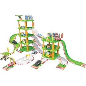 Resim Maxx Wheels 1:64 Maxx Wheels 4 Katlı Şehir Garaj Seti 