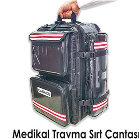 Resim CANACIL Büyük Travma Sırt Çantası - CANACIL - TK3855 - TipX - Siyah 