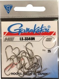 Resim Gamakatsu Ls-3340n No:5 Nikel Olta İğnesi 25adt 