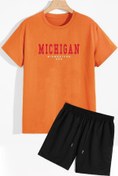 Resim trendypassion Michigan Şort T-shirt Eşofman Takımı 