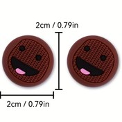 Resim 2'li/4'lü PS4/PS5 Slim, PS3/PS2/Xbox One 360 Series X/S/Switch Pro Joystick Koruyucu Düğme Kapakları - Oyuncular İçin Mükemmel Hediye 