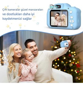 Resim Selfie Çocuk Kamerası En Iyi Doğum Günü Hediyeleri Dijital Video Kamera Fotoğraf Makinesi 