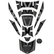 Resim Gogo Tank Pad Seti Siyah 11 Parça Honda Pcx 2018-2020 