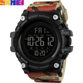 Resim Hanyang Kamuflaj Skmeı Geri Sayım Kronometre Spor Izle Erkek Saatler Top Marka Lüks Erkekler Kol Saati Su Geçirmez LED Elektronik Dijital Erkek Izle (Yurt Dışından) 