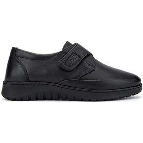 Resim Tamer Tanca Kadın Hakiki Deri Siyah Deri Casual Ayakkabı 1053 7504 Bn Ayk Sk24-25 Sıyah Dr Siyah Deri 