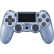 Resim Padalink Titanium Mavi Ps4 Kablosuz Bluetooth Oyun Kolu: Dokunmatik Panel, Işıklı Çubuk, 3.5mm Ses Girişi Ve Şarj Özelliği 