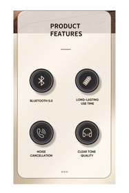 Resim Rock Space O2 Kulaküstü Bluetooth Kulaklık 