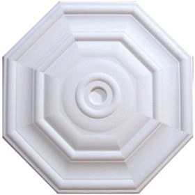 Resim yeditepe osmanlı Sekizgen Desenli Tavan Lamba Göbeği - 35 Cm 