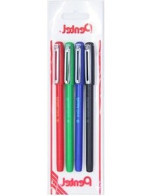 Resim 0.7 Mm Yağ Bazlı Mekanizmalı Roller Kalem - Mavi 124-Pembe 