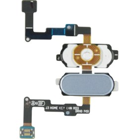 Resim Teknonet Samsung Galaxy J330 J3 Pro Uyumlu Home Tuş Mavi 