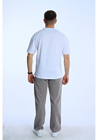 Resim Eg38 Düz Baggy Eşofman Koyu Gri Koyu Gri 