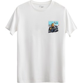 Resim L.Hamilton - Regular T-Shirt - S / Beyaz 