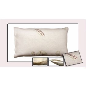 Resim 2 Adet Bamboo Visco Yastık Ortopedik Bambu Yastık 