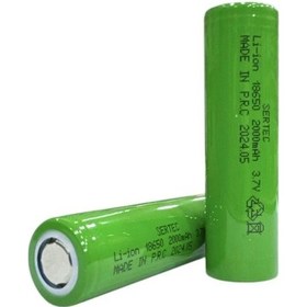 Resim 18650 3.7v 2000 Mah 1c Li-ıon Şarjlı Pil 