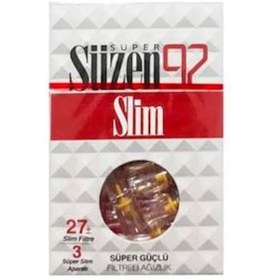 Resim Süzen92 Süper Güçlü Filtreli Ağızlık 27 Slim + 3 Süper Slim Aparat 