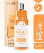 Resim Pure With C Vitaminli Mango Özlü Yaşlanma Karşıtı Arındırıcı Duş Jeli 400 ML 