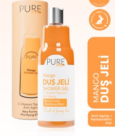 Resim Pure With C Vitaminli Mango Özlü Yaşlanma Karşıtı Arındırıcı Duş Jeli 400 ML 