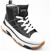 Resim Kinetix 101385549 Viole Hi Siyah Bilekli Kadın Sneaker 001 