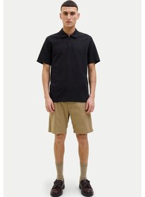 Resim Jack & Jones Jjbenja Erkek Polo Yaka Tişört 12269338 SIYAH 