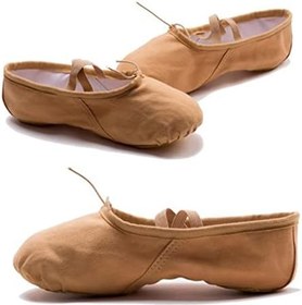 Resim SOIMISS 1 Çift Bale Dans Ayakkabıları Kaymaz Dans Ayakkabıları Bale Ayakkabıları Terlik Terliği Antrenman Ayakkabısı Tek Ayakkabısı Yoga Kedi Pençesi Ayakkabı 