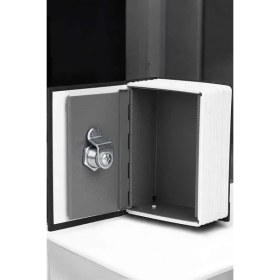 Resim Asa Store Gizli Kasa Kitap Görünümlü Anahtarlı Çelik Mini Kasa 