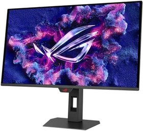 Resim ASUS ROG STRIX XG27AQDPG 26.5 QD-OLED HDR500 2560x1440 0.03ms 500Hz 300cd DP HDMI USB VESA 3YIL%99 DCI-P3, 10BİT, PİVOT, IŞIK Monitör 