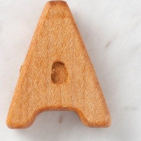 Resim Hobi Baby Organik Ahşap Harf - A 