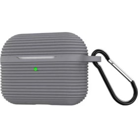 Resim Alem Airpods Pro 3 (3.nesil) Raven Silikon Kılıf - Gri 