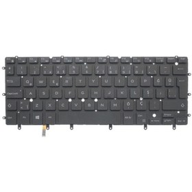 Resim Dell 5x28j, 05x28j, Gdt9f, 0gdt9f, Vc22n, 0vc22n Uyumlu Klavye Tuş Takımı Tuş Seti Işıklı Siyah Tr 